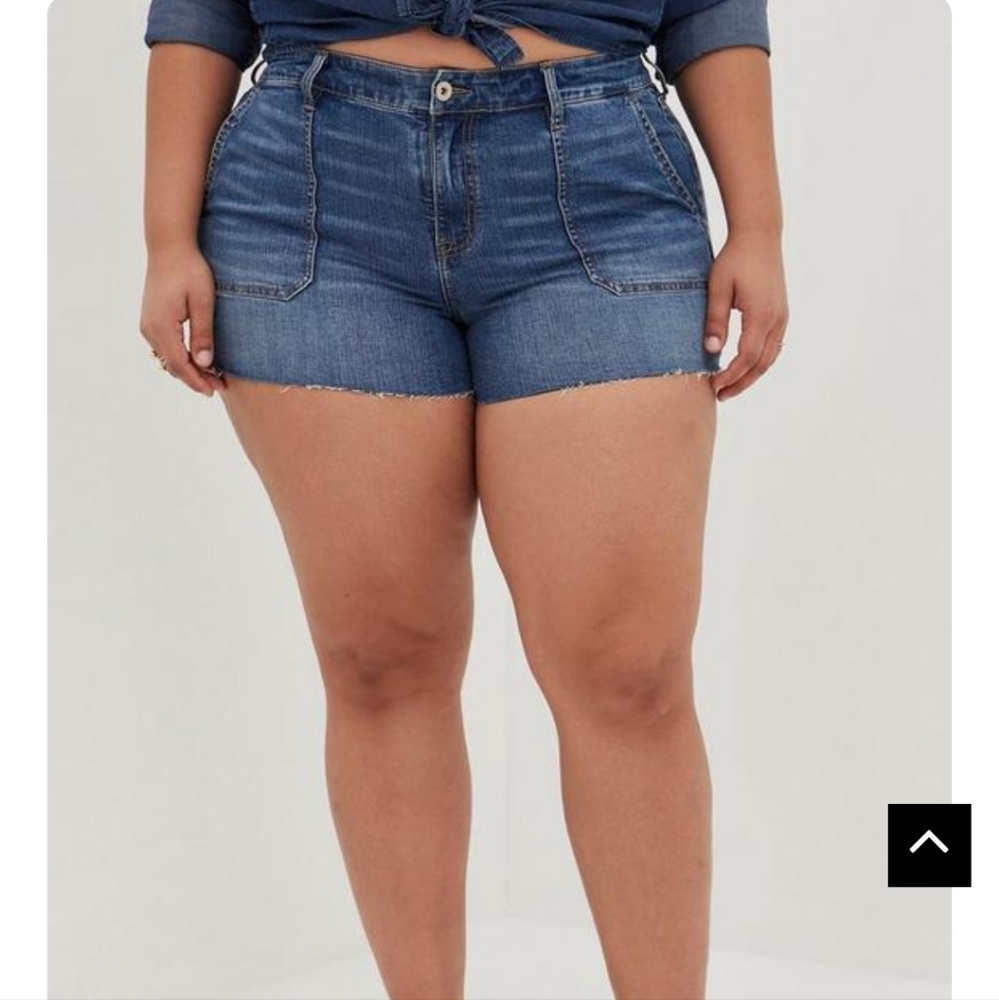 Torrid 3.5 Inch Vintage Stretch High-Rise Short